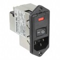 8-6609940-3 - PWR ENT MOD RCPT IEC320-C14 PNL