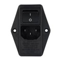864-06/005 - PWR ENT MOD RCPT IEC320-C14 PNL