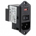 9-6609939-4 - PWR ENT MOD RCPT IEC320-C14 PNL