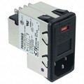6609952-6 - PWR ENT MOD RCPT IEC320-C14 PNL