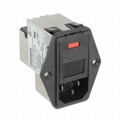 2-6609104-8 - PWR ENT MOD RCPT IEC320-C14 PNL