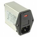 PE000SM6E - PWR ENT MOD RCPT IEC320-C14 PNL