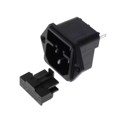 4304.6010 - PWR ENT MOD RCPT IEC320-C14 PNL