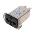 5003.0311.1 - PWR ENT RCPT 125VDC 10A PANEL QC