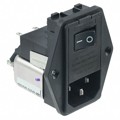 6609122-4 - PWR ENT MOD RCPT IEC320-C14 PNL