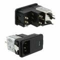 6EDL4C - PWR ENT MOD RCPT IEC320-C14 PNL