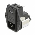 6609123-5 - PWR ENT MOD RCPT IEC320-C14 PNL
