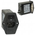 5EFLA2S - PWR ENT MOD RCPT IEC320-C14 PNL