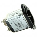 6609014-5 - PWR ENT RCPT IEC320-C14 PANEL QC