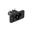 771W-AX2/01 - PWR ENT RCPT IEC320-C6 PNL SLDR