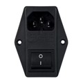 880-01/004 - PWR ENT MOD RCPT IEC320-C14 PNL