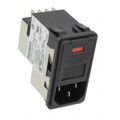 PS000SSXA - PWR ENT MOD RCPT IEC320-C14 PNL
