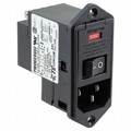 4-6609940-2 - PWR ENT MOD RCPT IEC320-C14 PNL