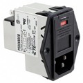 6-6609930-5 - PWR ENT MOD RCPT IEC320-C14 PNL