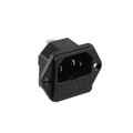 719W-00/01 - PWR ENT MOD RCPT IEC320-C14 PNL
