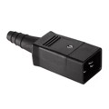 PX0594 - PWR ENT PLUG IEC320-2-2I STR SCR