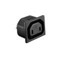 PX0725/30/28 - PWR ENT RCPT IEC320-2-2H PNL QC