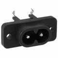 4300.0097 - PWR ENT RCPT IEC320-C8 PNL SLDR