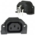 4300.0251 - PWR ENT RCPT IEC320-2-2F PANEL