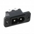 6160.0101 - 2577, IEC APPLIANCE INLET C8P, 7