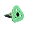 AW3S - CONN PLUG WEDGE 3POS GREEN