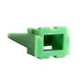 AW4P - CONN RCPT WEDGE 4POS GREEN