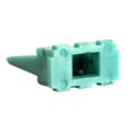 AW6P - CONN RCPT WEDGE 6POS GREEN