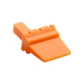 AWM-6P - CONN RCPT WEDGE 6POS ORANGE