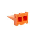 AWP-4P - CONN RCPT WEDGE 4POS ORANGE