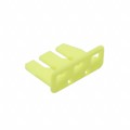 174358-7 - CONN PLUG DBL LOCK 3POS YELLOW