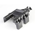 2018440130 - MULTICAT BACKSHELL 1X3 BLK 12-18