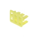 174263-7 - CONN PLUG 6POS DBL LOCK YELLOW