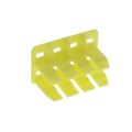 174983-7 - CONN PLUG DBL LOCK 8POS YELLOW