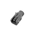 0349500811 - MX150 2X4 BLD BACKSHELL W/ RIB