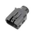 0349501611 - MX150 2X8 BLD BACKSHELL W/RIB