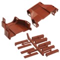 207604-1 - CONN STRAIN RELIEF 36 POS METRIC