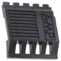 102541-3 - CONN COVER FRONT 10POS MT .100