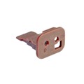 AW2S-D - CONN PLUG WEDGE 2POS BROWN