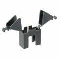 TST04AH00 - CONN STRAIN RELIEF HOOD 4POS PLU