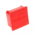 025-9000-000 - DUST CAP, NON-CONDUCTIVE (RED)