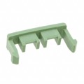 1376394-1 - CONN PLATE DBL-LOCK 2POS GREEN
