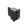 AWP-6SB - 6-POSITION FEMALE WEDGELOCK, KEY