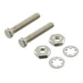 3341-6-500PK - HEXHEAD BOLT NUT WASHER 2-56X1/2