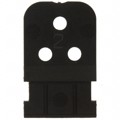 87921-1 - CONN STRAIN RELIEF 10-18POS BLK