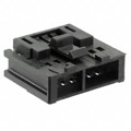 103681-4 - CONN SHROUD 14POS DAUL LATCHED