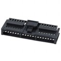 1-104500-0 - CONN SHROUD 40POS DUAL LATCHED