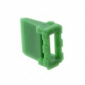 0934474003 - 6P WEDGELOCK RECEPT GREEN