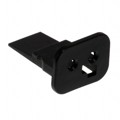 0934481021 - 2CCT MLXT WEDGELOCK PLUG BLACK K
