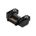 ERM8-010-01-L-D-RA-TR - CONN HDR 20POS R/A SMD GOLD