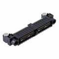 QFS-052-01-SL-D-RA - CONN RCPT 104POS R/A SMD GOLD